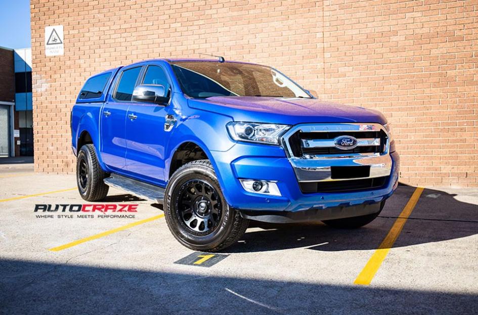 FORD-RANGER-VECTOR-MATTE-BLACK